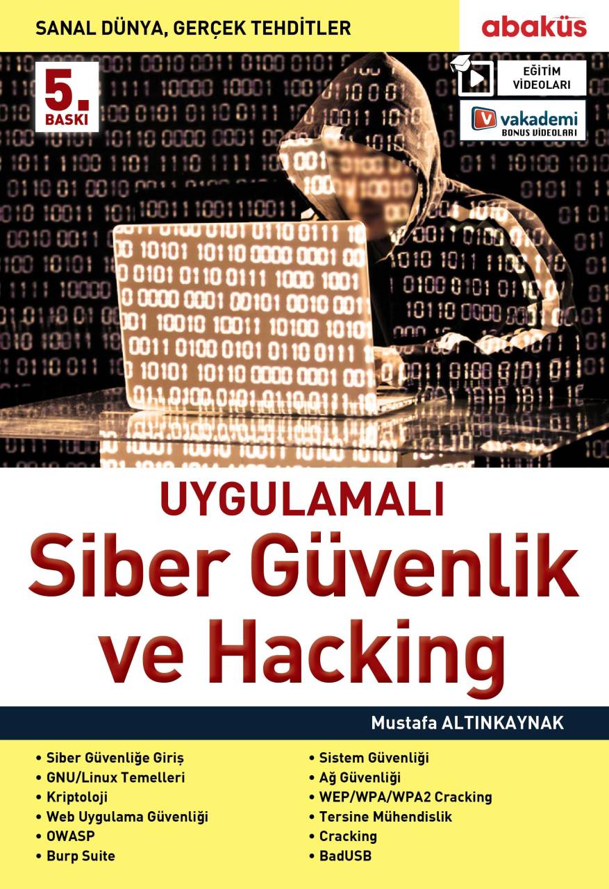 https://www.abakuskitap.com/Uygulamali-Siber-Guvenlik-ve-Hacking-Egitim-Videolu,PR-541.html
