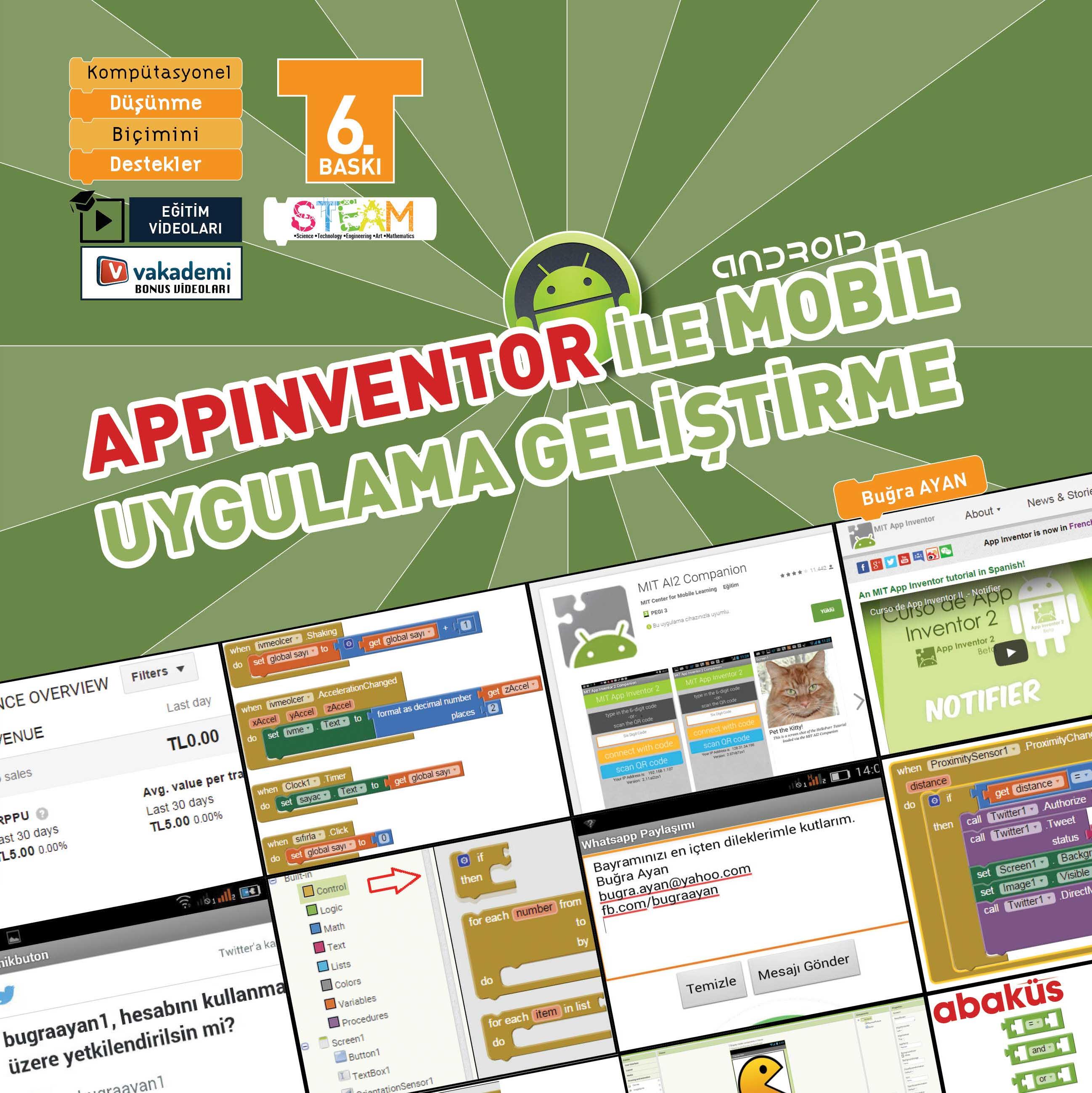 Appinventor ile Mobil Uygulama Android Geliştirme